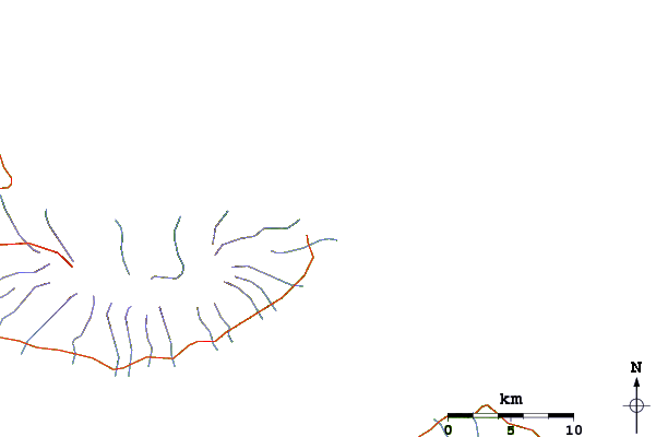Roads and rivers around T-Bones