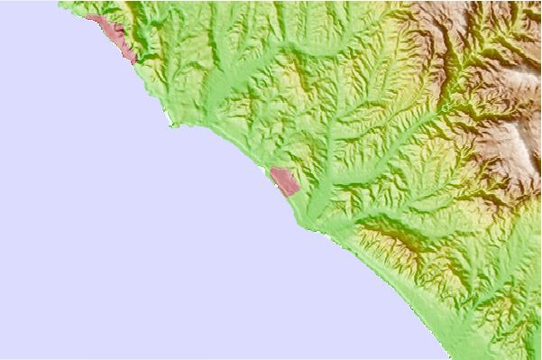 Surf spots located close to T Street