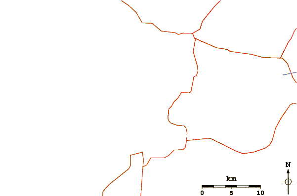 Roads and rivers around TTs
