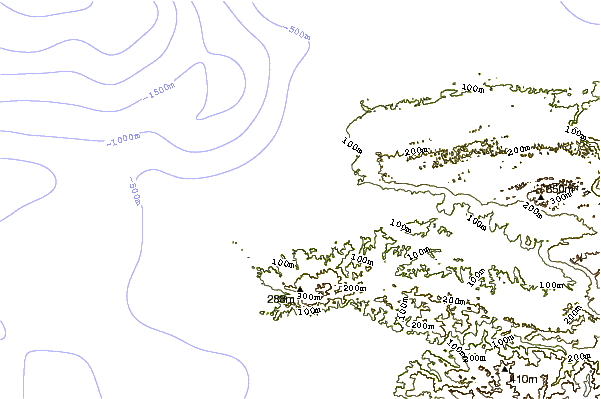 Shoreline around Table Rock