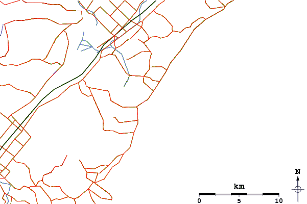Roads and rivers around Dunedin - Taieri Mouth