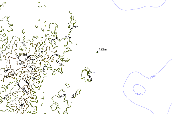 Shoreline around Tairua Bar