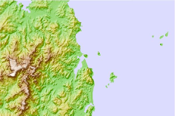 Surf spots located close to Tairua Bar