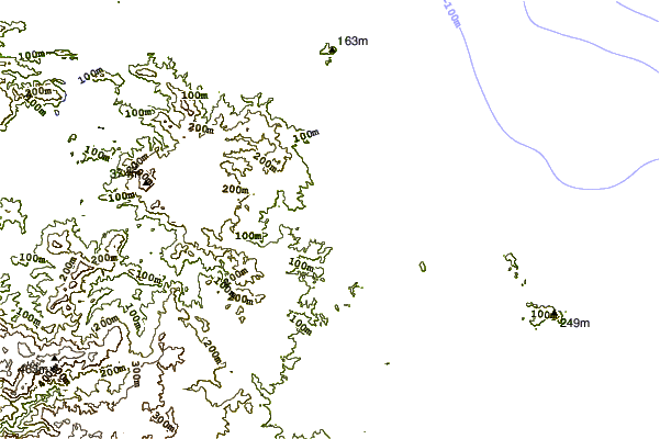 Shoreline around Takou Bay