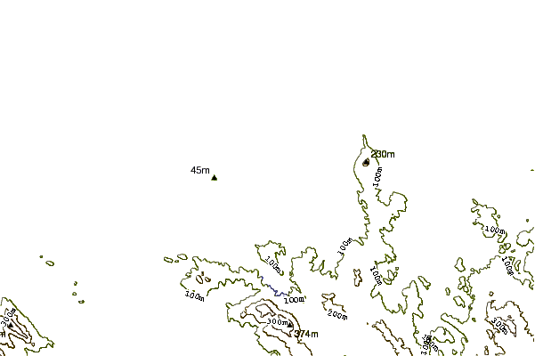 Shoreline around Tam O'Shanter