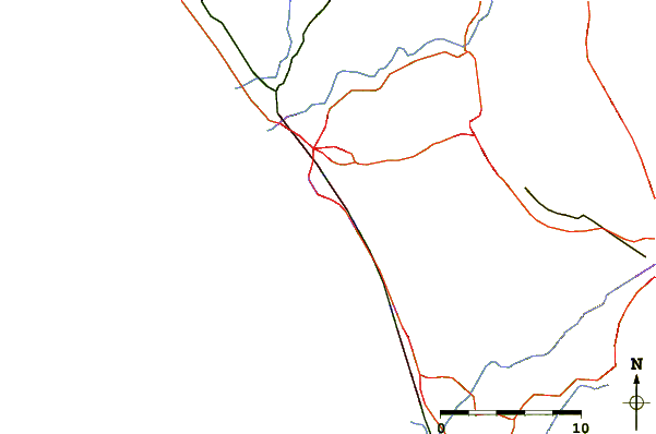 Roads and rivers around Tamarack Ave.