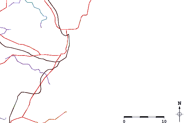 Roads and rivers around Tamarama Reef