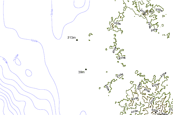 Shoreline around Tamarindo