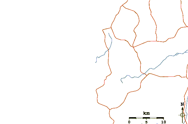 Roads and rivers around Tamarindo