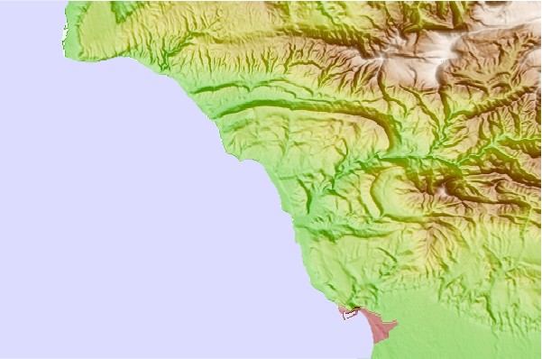 Surf spots located close to Tamghart