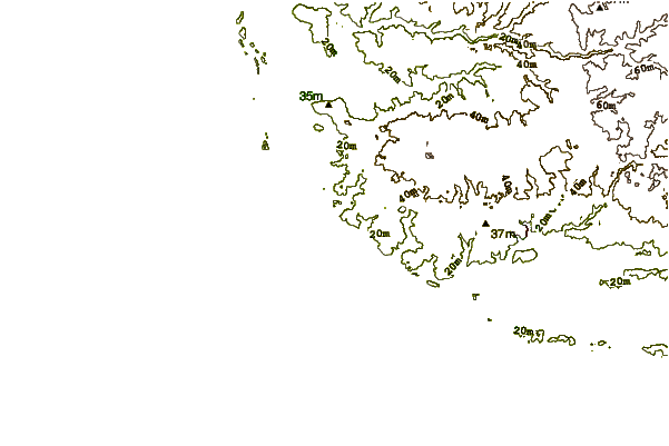 Shoreline around Tanchet
