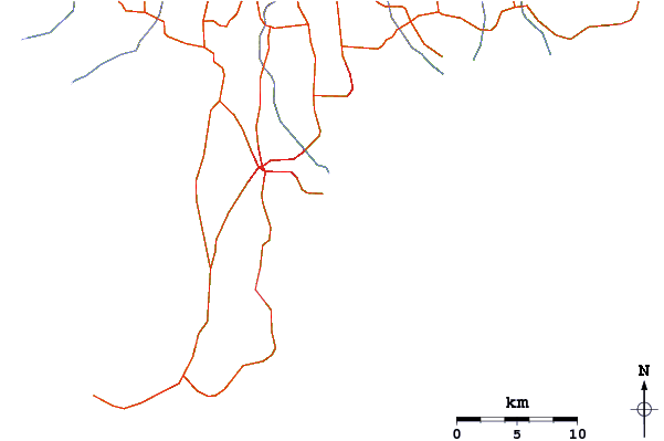 Roads and rivers around Tandjungs-Rights