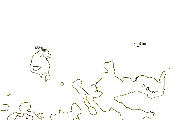 Shoreline around Tang Head