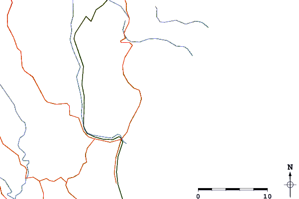 Roads and rivers around Tangoio