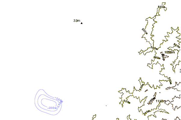 Shoreline around Tanjung Aru Beach