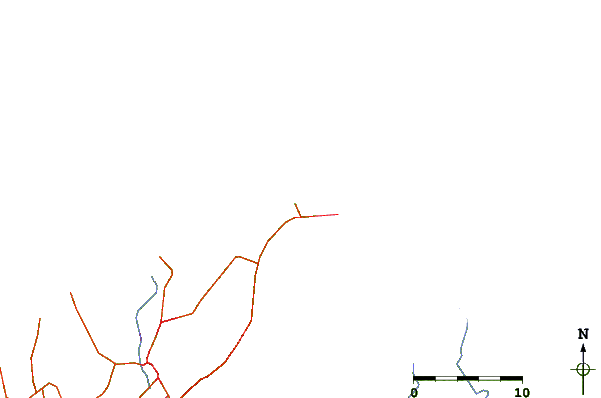 Roads and rivers around Tanjung Batu