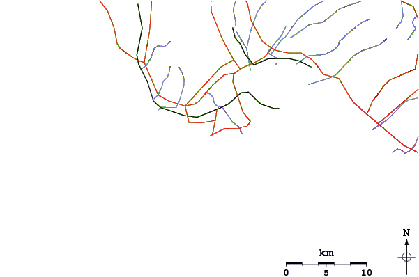 Roads and rivers around Tankers