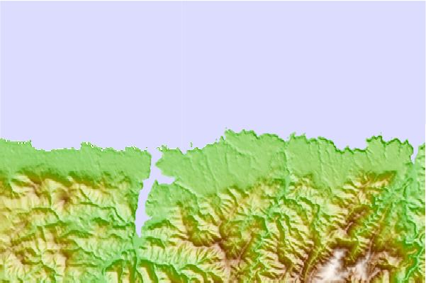 Surf breaks located close to Tapia de Casariego