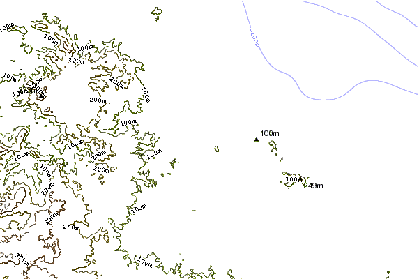 Shoreline around Taronui Bay-Bombora