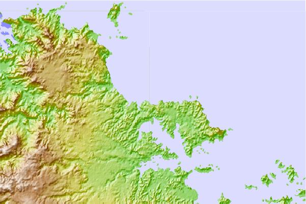 Surf spots located close to Taronui Bay-Bombora