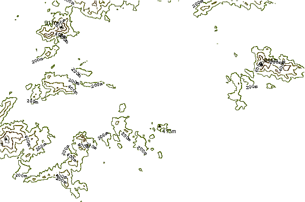 Shoreline around Tat Mun Island