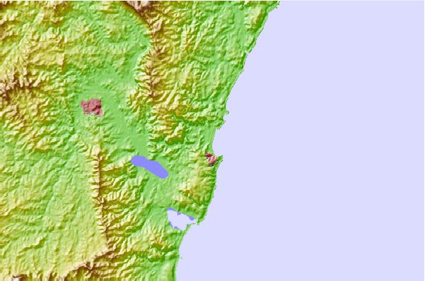 Surf spots located close to Tathra