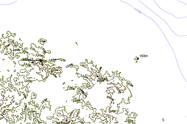 Shoreline around Tauranga Bay
