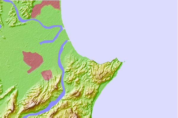 Surf spots located close to Te Awanga