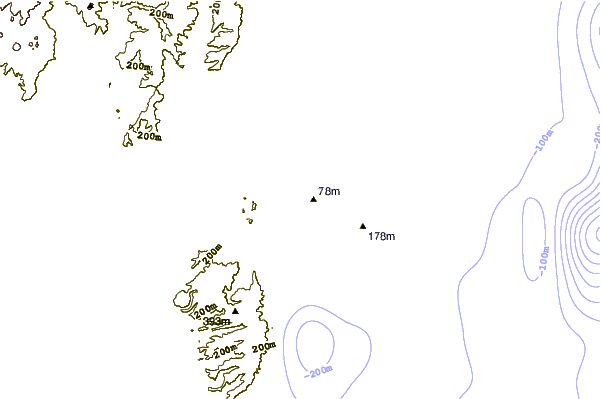 Shoreline around Tuahuru Reefs