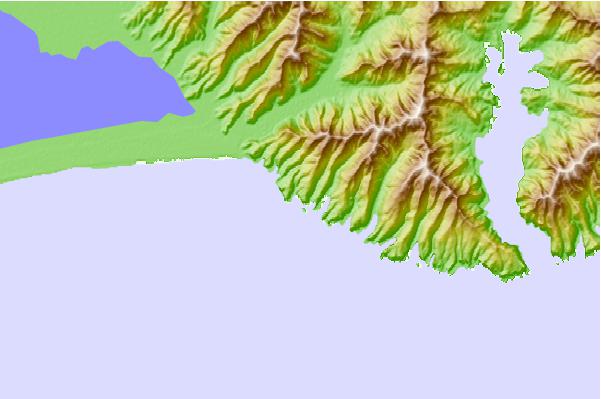 Surf spots located close to Banks Peninsula - Te Oka Bay