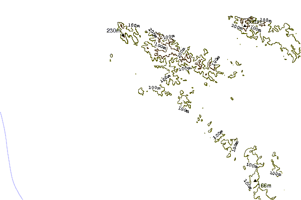 Shoreline around Te Paki