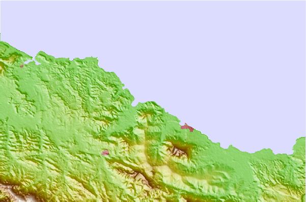 Surf breaks located close to Tea Break