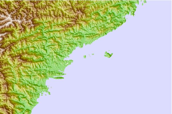 Surf breaks located close to Teba Shima