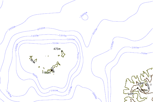 Shoreline around Temae