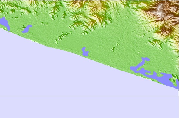 Surf spots located close to Tenexpa
