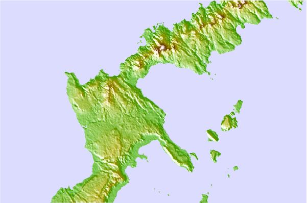Surf spots located close to Tengan