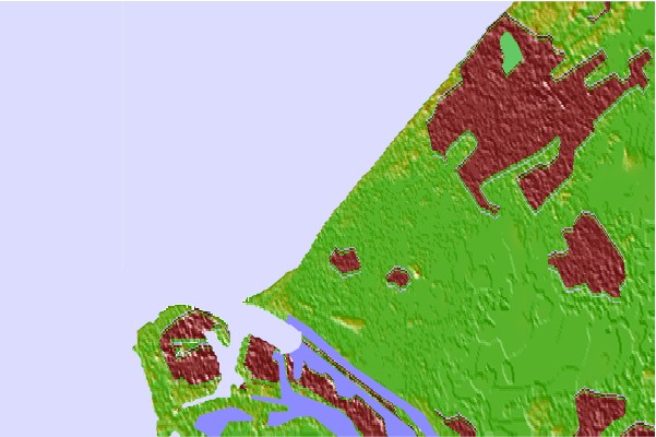 Surf spots located close to Ter Heijde