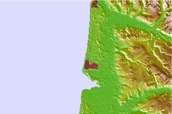 Surf spots located close to Terminus Berck