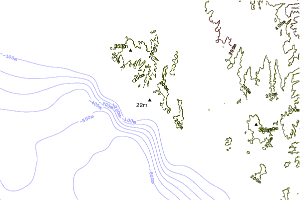 Shoreline around Thaila