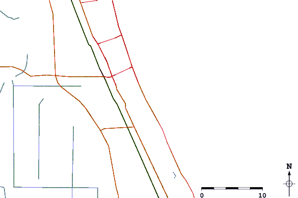 Roads and rivers around The Boardwalk