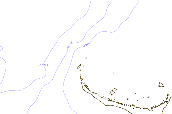 Shoreline around The Bowl