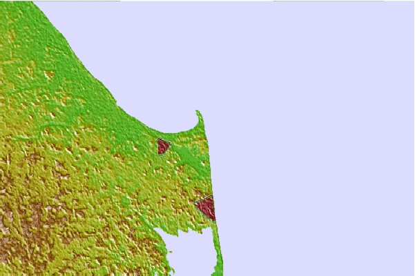 Surf spots located close to The Cove Delaware