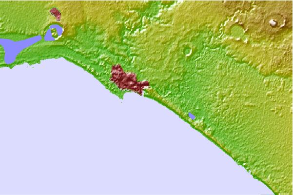 Surf spots located close to The Cutting