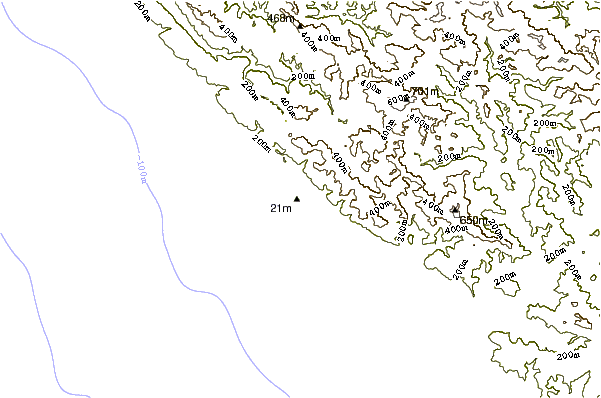 Shoreline around The Fort