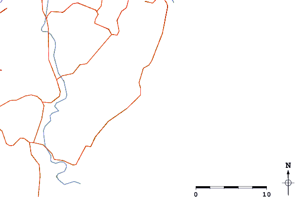 Roads and rivers around Castlepoint - The Gap
