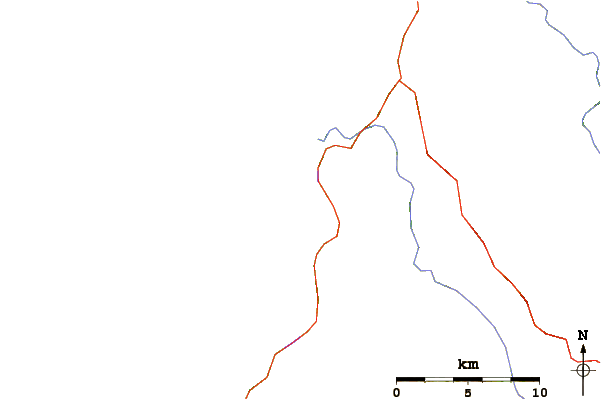 Roads and rivers around The Lagoons