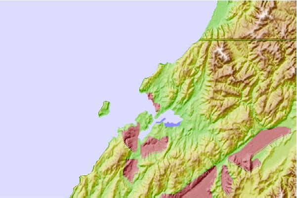 Surf spots located close to The Pa Point