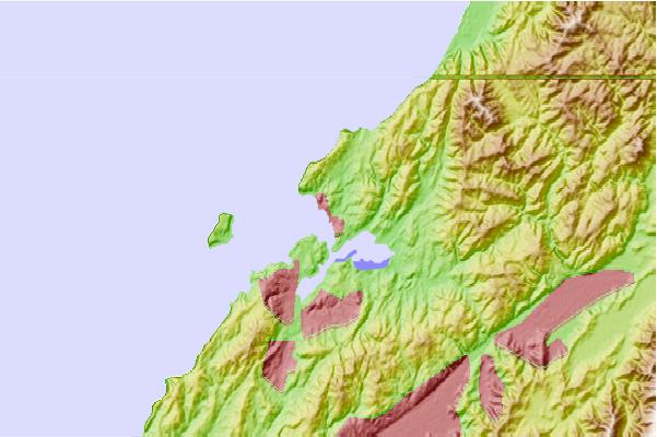 Surf spots located close to The Pa