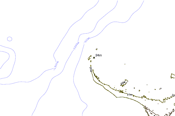 Shoreline around The Pass