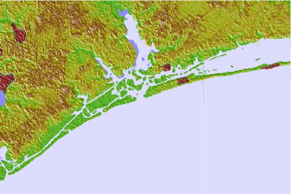Surf spots located close to The Point
